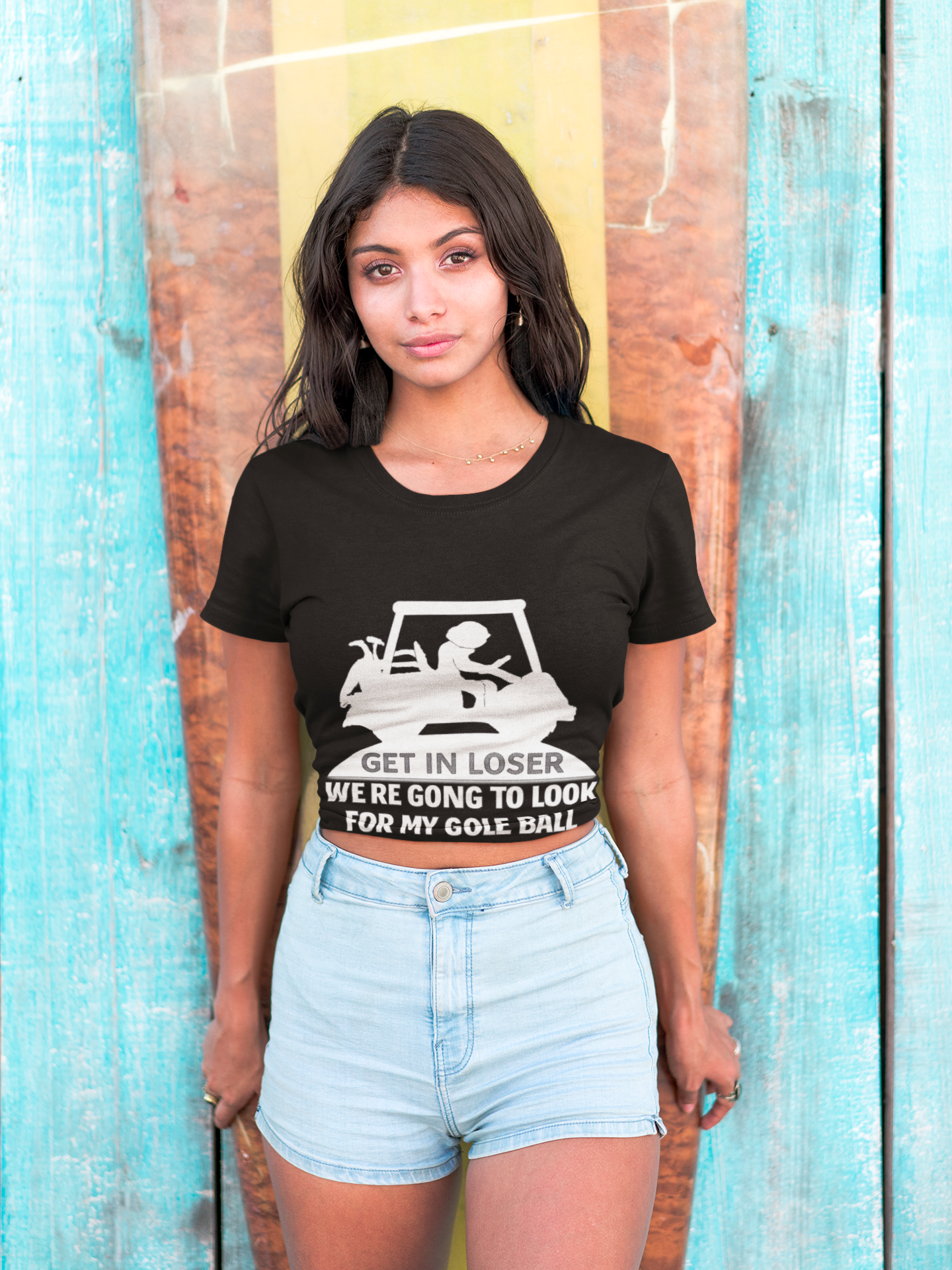 Get In Loser Golf T-Shirt — Funny Golf Quote Shirt