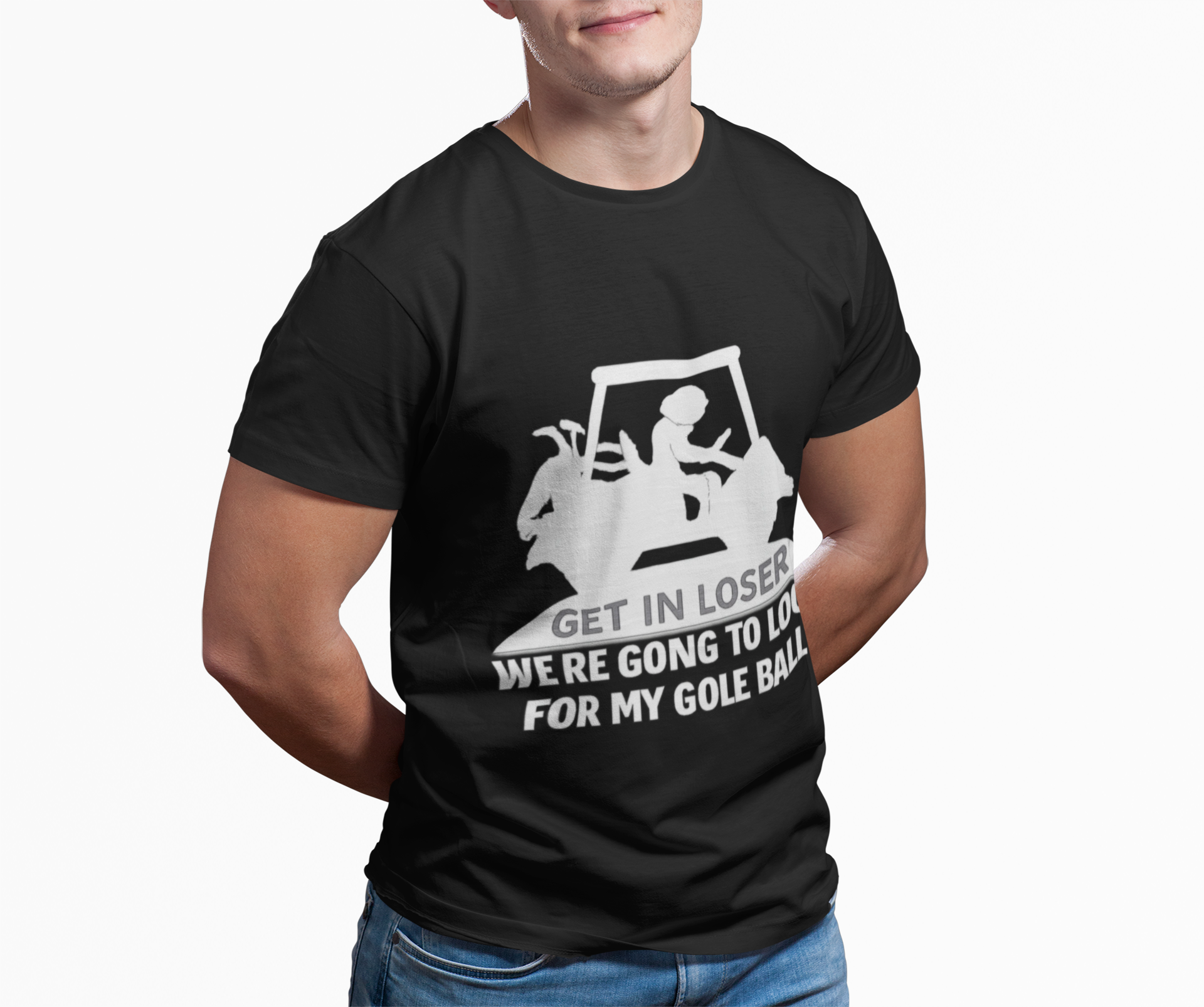 Get In Loser Golf T-Shirt — Funny Golf Quote Shirt