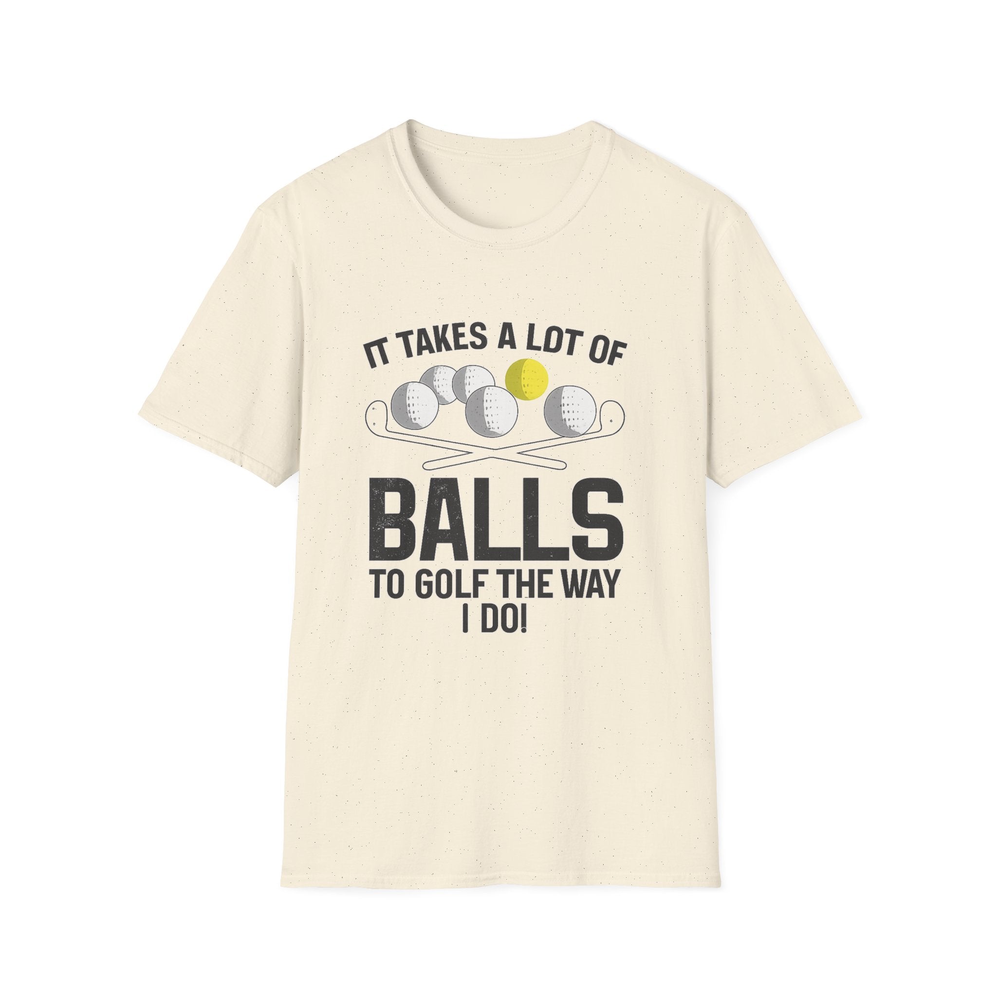 Edgy Funny  Golf Graphic T-Shirt — Bold, Personality-Driven Tee