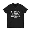 Funny Teachers V-Neck Tee —