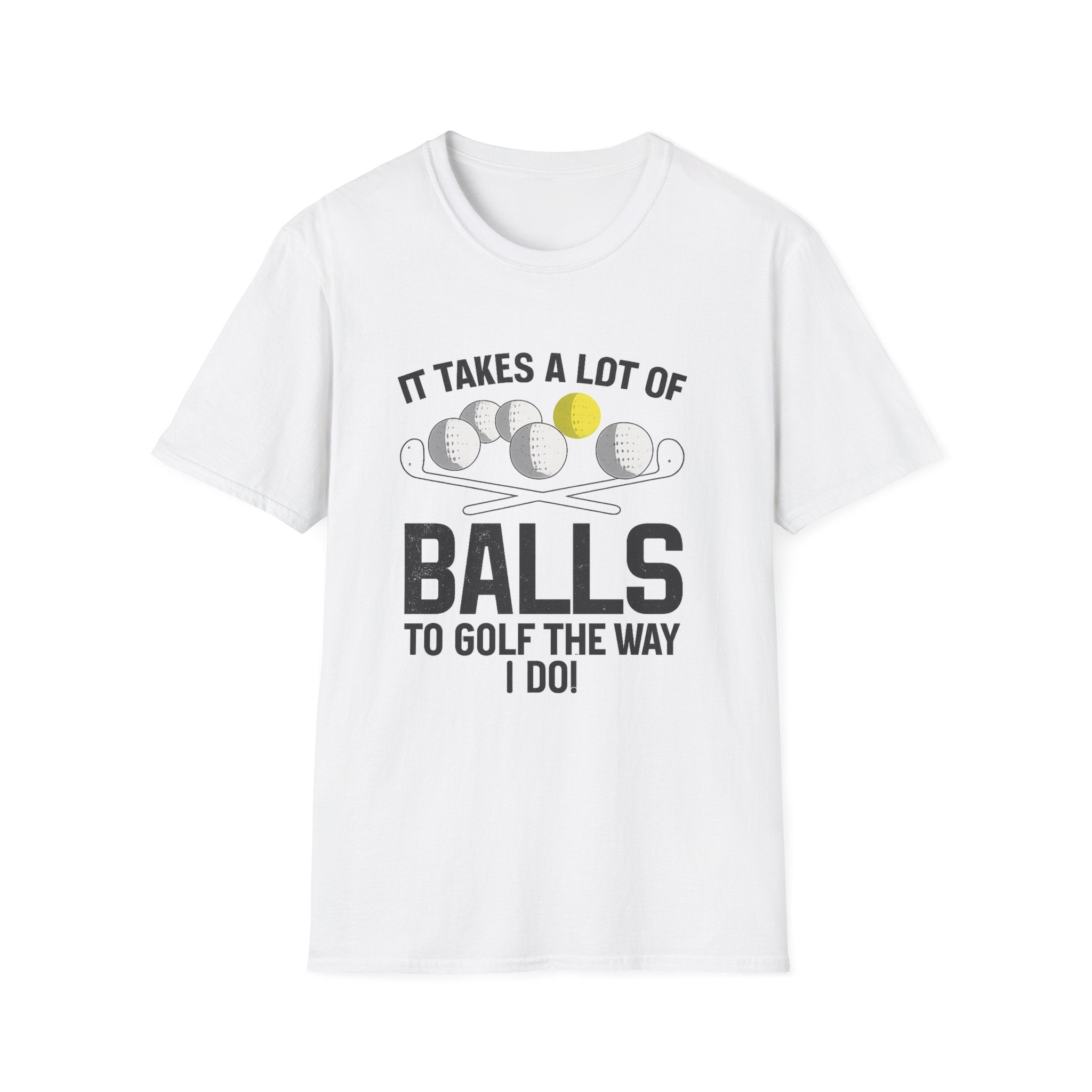 Edgy Funny  Golf Graphic T-Shirt — Bold, Personality-Driven Tee